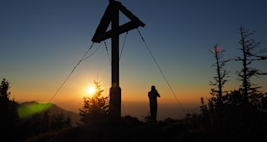 Der Gipfel des Obersberg