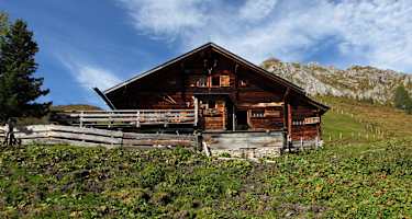 Die Draugsteinalm-Schrambachhütte