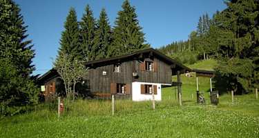 Das Alte Höfle in den Allgäuer Alpen ist in Besitz der DAV Sektion Neu-Ulm.