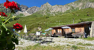 Die kleine Baumgartalm in den Lechtaler Alpen