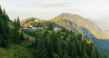 Die Brunnenkopfhütte in den Ammergauer Alpen