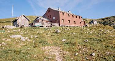 Das Graf-Meran-Haus auf 1.836m Höhe
