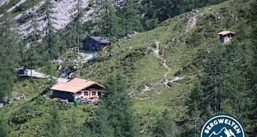 Die Gsengalmhuette im Tennengebirge