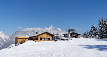 Die Katzenkopfhütte befindet sich direkt am Katzenkopf