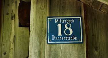 Sogar eine Hausnummer hat die Jausenstation Ötscherhias