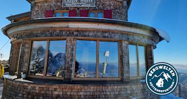 Die Ostler Hütte im Allgäu.