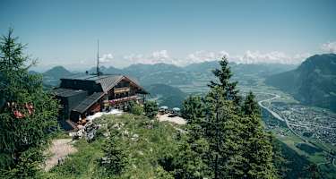Das Pendlinghaus auf 1.565m Höhe hoch über Kufstein