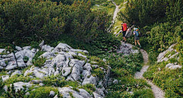 Auf dem Weg zum Wiesberghaus