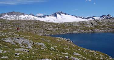 Unterer Schwarzhornsee mit Hochalmspitze
