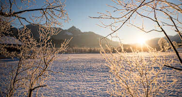 Winterwandern mit dem Wendelstein im Blick
