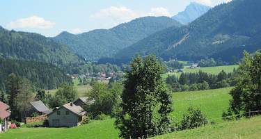 Blick zum Schafberg