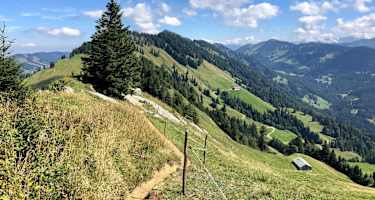 Auf dem Grat zum Falken