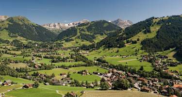 Blick auf Gstaad