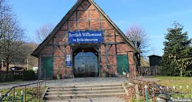 Eingang zum Kiekeberg-Museum
