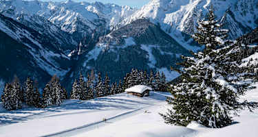Die stillen Seiten des Zillertales: Eine Winterwanderung durch das Schönachtal.