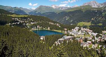 Blick auf Arosa