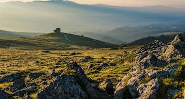 Abstieg zur Wolfsberger Hütte