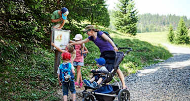 Ein Spass für Gross und Klein, auch mit dem Kinderwagen.