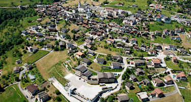 Auf der Mountainbiketour von Haute-Nendaz nach Sitten