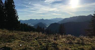 Aussicht von der Dinser Hütte