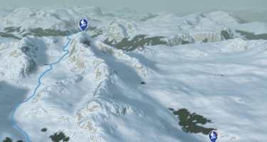 Piz Lavarella von der Lavarellahütte