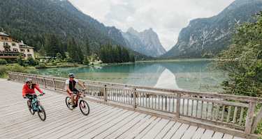 Radweg Toblach - Cortina