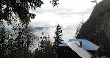 Kienthaler Hütte: Außenansicht Sommer
