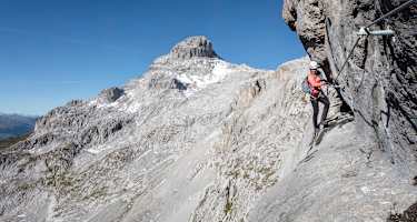 Klettersteig Partnunblick