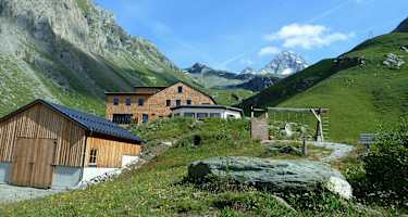 Die Lucknerhütte im Ködnitztal im Nationalpark Hohe Tauern