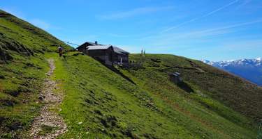 Die letzten Meter zur Nördlingen Hütte