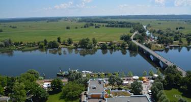 Blick auf Schwedt