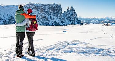 Winterwandern auf der Seiser Alm
