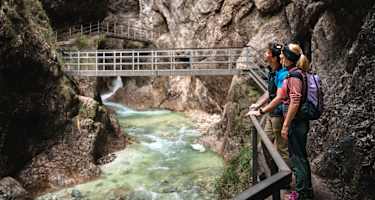 In der Almbachklamm