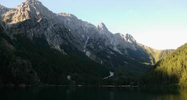 Start beim Antholzer See