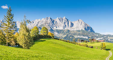 Ausblick auf den Wilden Kaiser