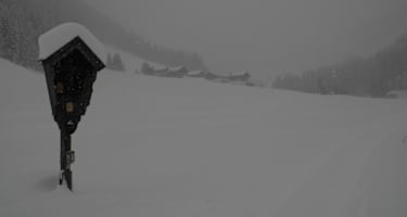 Schneetreiben
