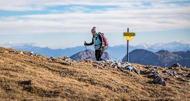 Aufstieg zum Schneibstein Gipfel