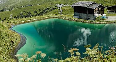 Eiger-Trail: Sicht auf den Eiger - Kleine Scheidegg