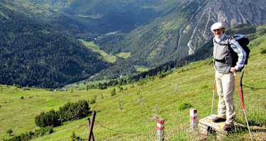 Blick auf das Portjoch