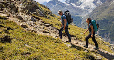 Anstieg zur Domhütte