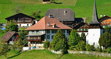 Das Dorf Diemtigen.