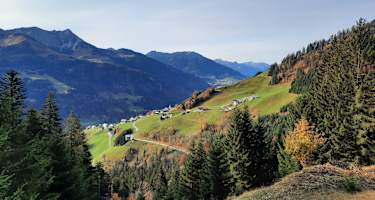 Blick zurück Richtung Fontanella