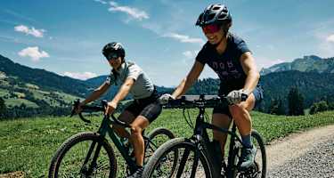 Gravelbiker im Bregenzerwald
