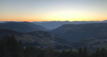 Sonnenuntergang am Hofer Alpl