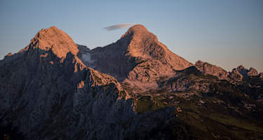 Hochblassen (links) und Alpspitze (rechts)