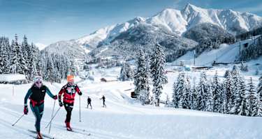 Auf der Kaiser Maximilian Rund bei Seefeld