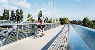 Die Rheinbrücke in Kehl