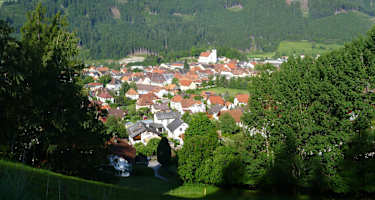 Blick auf Bad St. Leonhard