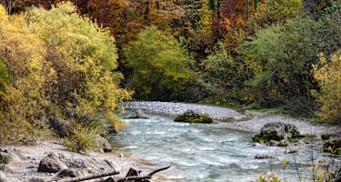 Loisach im Herbst