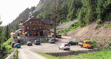 Gut erreichbar ist die Loserhütte auch für Mountainbiker.
